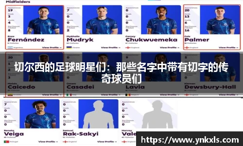 切尔西的足球明星们：那些名字中带有切字的传奇球员们
